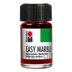 Marabu 130539038 Easy Marble Efekt Ve Ebru Boyası 038 15Ml Yakut Kırmızısı, Yakut Kırmızısı