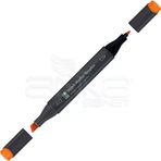 Marabu 243323 925 Brilliant Orange Graphix Sketch Marker Çift Uçlu Kalem