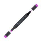 Marabu 243329 906 Permanent Pink Graphix Sketch Marker Çift Uçlu Kalem