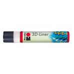 Marabu 3D Liner Kabaran Kumaş Boyası 25Ml Cherry Red