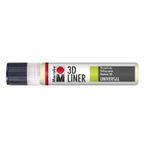 Marabu 3D Liner Kabaran Kumaş Boyası 25Ml Pastel Yellow