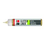Marabu Glitter Liner 25 ml Gold Akrilik Boya
