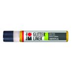 Marabu Glitter Liner 25 ml Yellow Akrilik Boya