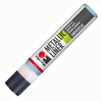 Marabu Metallic Liner 25 ml Light Blue Kalem