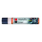 Marabu Metallic Liner Boyutlu No 713 Metalik Turuncu 25 ml Boncuk Boyası