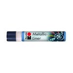 Marabu Metallic Liner Boyutlu No 752 Metalik Mavi 25 ml Boncuk Boyası