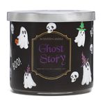 Maracco Cadılar Bayramı Gnome Mum Balkabağı Kokulu Mum Cadılar Bayramı için 3 Fitil Büyük Mum, 14oz