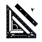 Marangoz Gönyesi, Kiriş Gönyesi Marangoz Ölçme Düzeni Aracı Alaşım Metal Üçgen Cetvel Ahşap İşleme Araçları, Kombinasyon Gönyesi Kombo, Çerçeve Gönyesi, Çerçeve Araçları