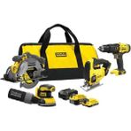 Marangoz Seti (Matkap Dekupaj Zımpara Daire Testere) 1X4.0AH 1X2.0AH SFMCK412MDS-QW
