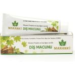 Maranki Katkısız Doğal Diş Macunu 100 ml Misvak, Propolis ve Çay Ağacı İçerikli Nane Aromalı