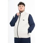 Maraton Büyük Beden Erkek Dik Yaka Taş Rengi Yelek - 3XL