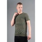 Maraton Regular Erkek Bisiklet Yaka Açık Haki- T-Shirt - XL