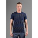 Maraton Regular Erkek Bisiklet Yaka Açık Lacivert T-shirt - 2XL