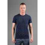 Maraton Regular Erkek Bisiklet Yaka Açık Lacivert T-shirt