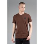 Maraton Regular Erkek Bisiklet Yaka Kahverengi T-Shirt - 2XL
