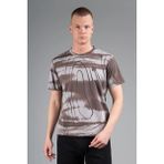 Maraton Regular Erkek Bisiklet Yaka Kakao T-Shirt