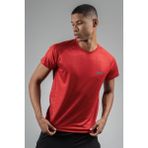 Maraton Regular Erkek Bisiklet Yaka Kırmızı T-Shirt
