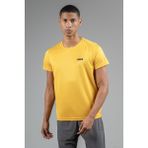 Maraton Regular Erkek Bisiklet Yaka Safran T-Shirt