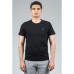 Maraton Regular Erkek Bisiklet Yaka Siyah T-shirt - XL
