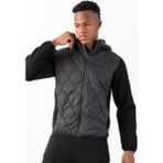 Maraton Regular Erkek Çıkma Kapüşonlu Siyah- Ceket - 2XL