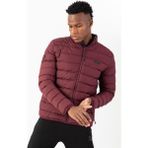 Maraton Regular Erkek Dik Yaka Bordo- Mont - 2XL