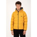 Maraton Sportswear Erkek Şişme Kapüşonlu Mont - Sarı - XL