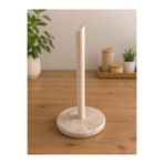 Marb & Home Doğal Bej Mermer Kağıt Havluluk Ahşap Parçalı 15x29 cm