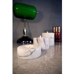 Marbel Concept Leylak Mermer 3'lü Set 3 Boy Mermer Mumluk (Mum hediyeli)