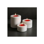 marbeliastudio 3'lü Tealight Mermer Mumluk