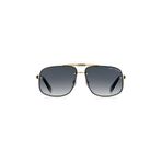 Marc Jacobs Erkek Marc 318/S Navigator Güneş Gözlüğü, Siyah Altın/Gri Gölgeli, 61 mm, 14 mm, Siyah Altın/Gri Gölgeli, 61mm, 14mm