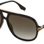 Marc Jacobs Erkek Marc 468/S Güneş Gözlüğü, Siyah/Gri Altın Gölgeli, 7.25