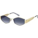 Marc Jacobs Kadın Güneş Gözlüğü 496/SHINY LKS08 55 UV 400 Filtreli Altın Metal Çerçeve