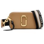 MARC JACOBS Kadın Snapshot Bag, Camel Multi, 18x6x11