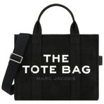 Marc JACOBS M0016161 001 Kadın Tote Çanta, Omuz Çantası, Siyah, A4 ile Uyumlu, 001 SİYAH