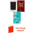 Marcel Proust 3 Kitap Seti + Türk Klasiği Hediye