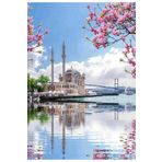 MARCEL SANAT Ortaköy Camii Ve Köprü Pixart Sanat Elmas Mozaik Tablo Diamond Türkiye 40*60
