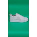Marco Branchini MarcoBranchını Bağcıklı Yan Lazer Baskılı Düz Kalın Taban Erkek Sneaker Ayakkabı 061316L-M, Beyaz, 44
