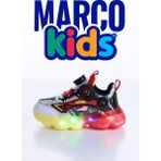 Marco Kids Akıllı Bağcık Işıklı Spor Ayakkabı Çocuk Sneaker 26Y1214 - Sarı