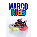 Marco Kids Akıllı Bağcık Işıklı Spor Ayakkabı Çocuk Sneaker 26Y1214