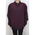Marco Muratti Fistan Store Erkek Hakim Yaka Rahat Kesim Fermuar Kapamalı Battal Yazlık Mont - Bordo - 6XL