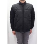 Marco Muratti Fistan Store Erkek Hakim Yaka Spor Kesim Normal Kalıp Kolları Çelik Örgü Kışlık Mont - 2XL - Siyah