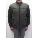 Marco Muratti Fistan Store Erkek Hakim Yaka Spor Kesim Normal Kalıp Kolları Çelik Örgü Kışlık Mont - 3XL - Haki Yeşil