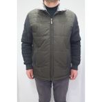 Marco Muratti Fistan Store Erkek Hakim Yaka Spor Kesim Normal Kalıp Kolları Çelik Örgü Yakası Kürklü Kışlık Mont - XL - Haki Yeşil