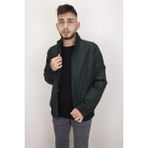 Marco Muratti Fistan Store Erkek Hakim Yaka Spor Kesim Rahat Kalıp Kolları Lastikli Yazlık Mont - Haki Yeşil - XL