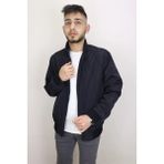 Marco Muratti Fistan Store Erkek Hakim Yaka Spor Kesim Rahat Kalıp Kolları Lastikli Yazlık Mont - Lacivert - 2XL