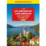MARCO POLO Reiseatlas Alpen, Norditalien 1:300.000: Straßenatlas und Autoatlas mit Europa in 1:4,5 Mio. Spiralbindung