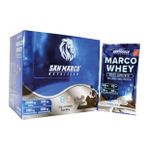 MARCO WHEY PROTEİN TOZU ÇİKOLATA AROMALI SAŞE (16'LI) (480GR)