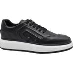 Marcomen 152-21341 Ithaltaban Deri Erkek Sneakers Ayakkabı - Siyah