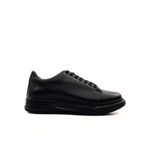 Marcomen 20032 Erkek Hakiki Deri Kalın Taban Sneaker Ayakkabı SİYAH 40