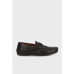 Marcomen Deri Metal Aksesuarlı Loafer Erkek Ayakkabı 15219389S1 SİYAH